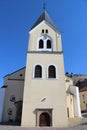 FarskÃÂ½ kostol Narodenia Panny MÃÂ¡rie church in TreÃÂÃÂ­n castle